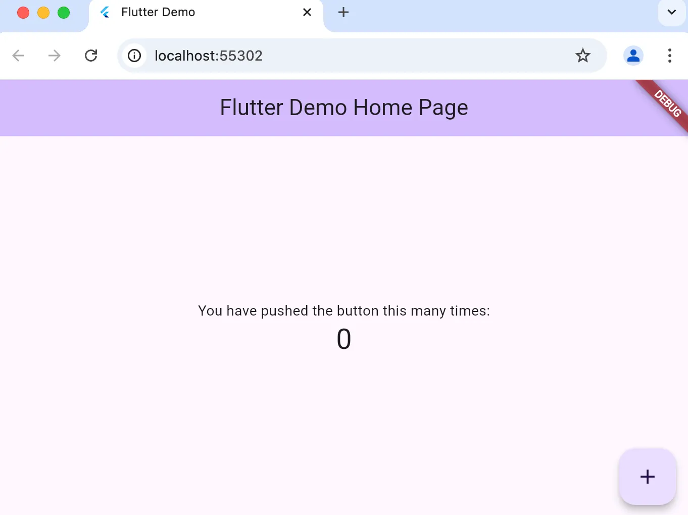 FLutterカウンターアプリ