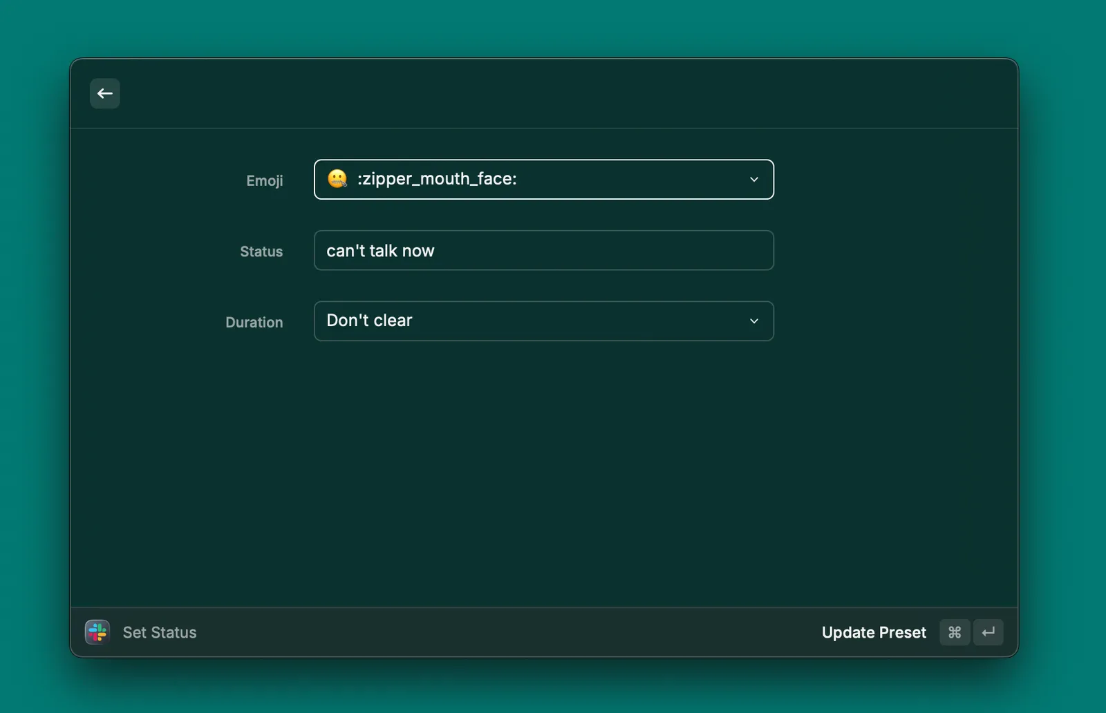 create status img